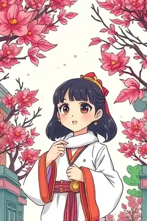 《云上邮差》漫画封面，热气球上的邮包与云层